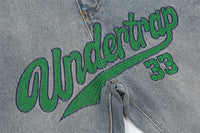 Thumbnail for Turn heads with our brand-new line of letter embroidery jeans for men. - InspiredGrabs.com