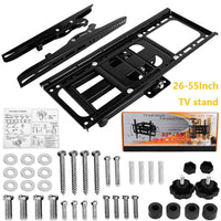 Thumbnail for TV Mount Full Motion for 26-55 Inch LED LCD Flat Screen TV Perfect Center Design - InspiredGrabs.com