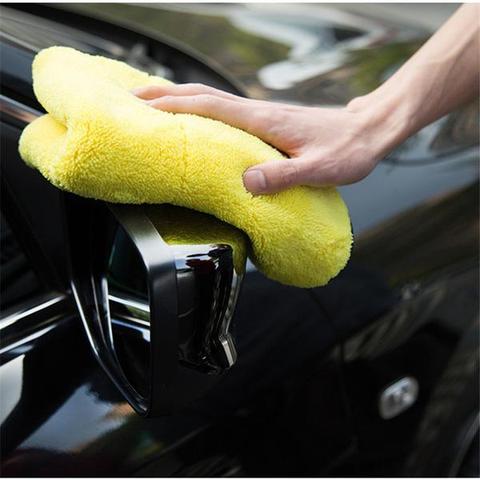 Two-color Double-sided Car Dual-use Cleaning Car Wash Towel - InspiredGrabs.com