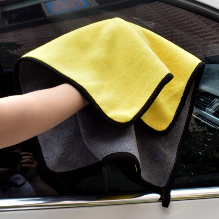 Two-color Double-sided Car Dual-use Cleaning Car Wash Towel - InspiredGrabs.com