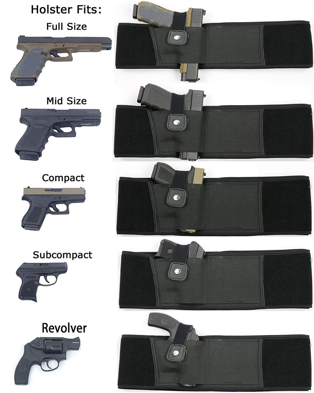 Ultimate Concealed Carry Belly Holster - InspiredGrabs.com