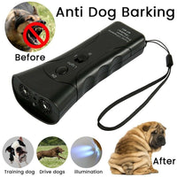 Thumbnail for Ultrasonic Anti Dog Barking Trainer LED Light Gentle Chaser Petgentle Sonics - InspiredGrabs.com