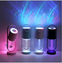 Thumbnail for Magic Shadow USB Air Humidifier for Home with Projection Night Lights Ultrasonic Car Mist Maker Mini Office Air Purifier - InspiredGrabs.com