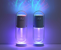 Thumbnail for Magic Shadow USB Air Humidifier for Home with Projection Night Lights Ultrasonic Car Mist Maker Mini Office Air Purifier - InspiredGrabs.com