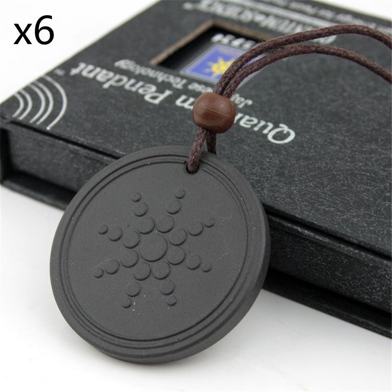 Unleash the power of volcanic rock with the Quantum Pendant - the ultimate source of anion energy. - InspiredGrabs.com