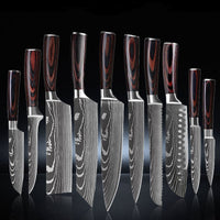 Thumbnail for 6-Piece Set 8-Piece Set 10-Piece Set Knife Chef's Knife Kitchen Knife - InspiredGrabs.com