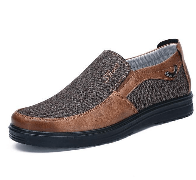 Business Casual Soft-soled Feet Flat-soled Men's Shoes - InspiredGrabs.com