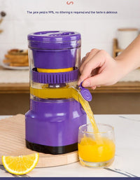 Thumbnail for USB Rechargeable Electric Citrus Juicer - Portable Orange and Lemon Squeezer Blender for Kitchen Use - InspiredGrabs.com