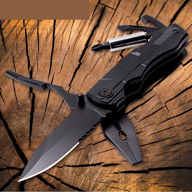 Cross-border Special Multi-purpose Knife Clamp Portable Folding Tool Pliers Outdoor Travel Multi-function Pliers Gift Pliers - InspiredGrabs.com