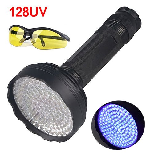 Violet fluorescent Agent Detection Flashlight - InspiredGrabs.com