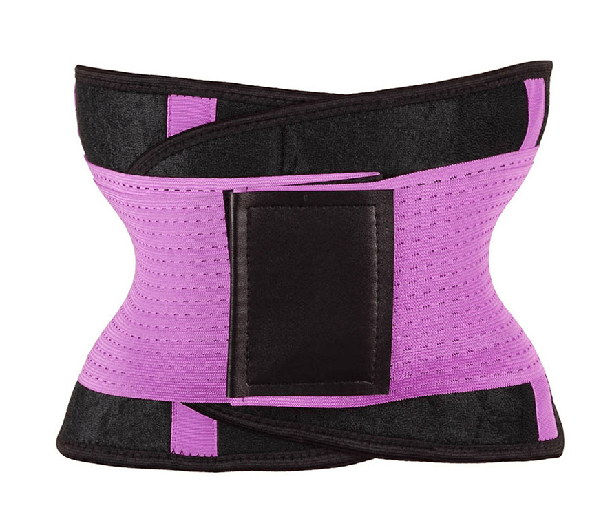 Waist Trimmer Belt Body Shaper Abdominal Trainer Weight Loss Fat Burning Straps - InspiredGrabs.com