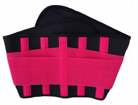 Waist Trimmer Belt Body Shaper Abdominal Trainer Weight Loss Fat Burning Straps - InspiredGrabs.com