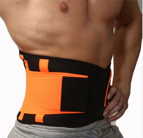 Waist Trimmer Belt Body Shaper Abdominal Trainer Weight Loss Fat Burning Straps - InspiredGrabs.com