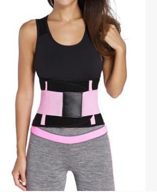 Waist Trimmer Belt Body Shaper Abdominal Trainer Weight Loss Fat Burning Straps - InspiredGrabs.com