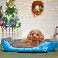 Thumbnail for Washable Pet Dog Cat Bed Puppy Cushion House Pet Soft Warm Kennel Dog Mat Blanket - InspiredGrabs.com