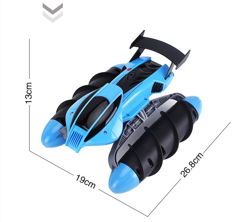 Waterproof Amphibious Wireless Remote Control Electric Speedboat - InspiredGrabs.com