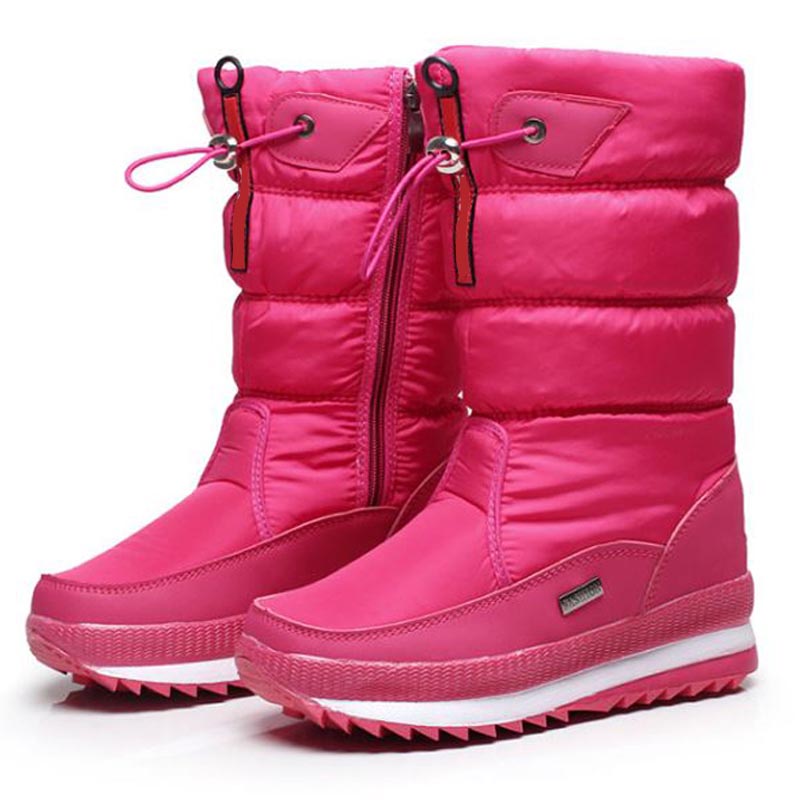 Winter Thick Waterproof and Anti-ski Boots - InspiredGrabs.com