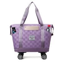 Thumbnail for Women's Double-Layered Travel Totes with Large Capacity, Wet/Dry Separation, and Expandable Design - InspiredGrabs.com